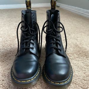 Size 8 Black Doc Marten Boots